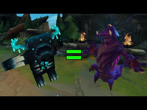 Minecraft Warden Rek'Sai