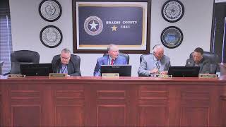 Brazos County Commissioners Court - March 10, 2026