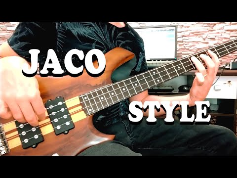 AMAZING FUNK BASS GROOVE LESSON /// Jaco Pastorius Style