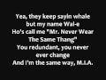 Wale ft. Lady Gaga - Chillin' [with lyrics]
