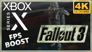 [4K] Fallout 3 / Xbox Series X Gameplay / FPS Boost 60fps !
