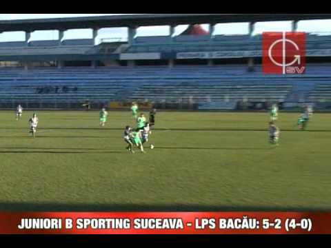 rezumat juniori B Sporting Suceava - LPS Bacau 5-2.wmv