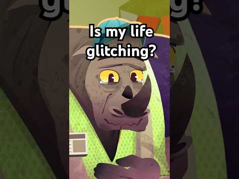 Rhino's SAD DAY!  #film #2d #3d #animation