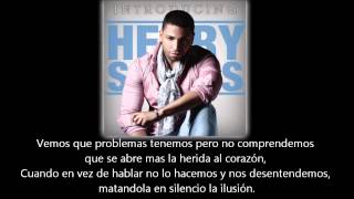 Henry Santos - Por nada (lyric - letra)
