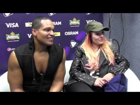 ESCKAZ in Kyiv: Valentina Monetta & Jimmie Wilson (San Marino) interview