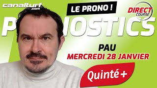 emission video des courses turf pmu du Mercredi 28 janvier 2026