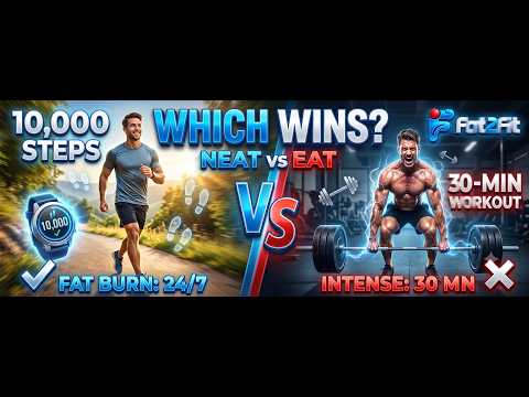 10,000 Steps vs 30-Min Workout: Which Wins for Fat Loss? — watch on YouTube