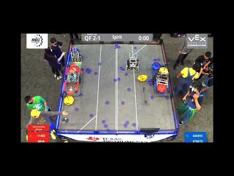VEX Worlds VRC MS 2022 | Spirit Division | Quarterfinals 2-1 | 68689X BP STEM Academy