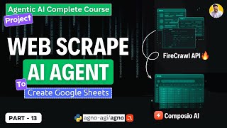 Build AI Agents That Scrape Web & Auto-Create Excel Sheets | Firecrawl API + Composio AI in Action