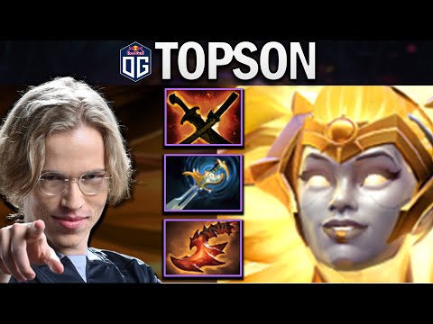 OG.TOPSON NEW HERO DAWNBREAKER WITH SNY & ECHO SABRE - DOTA 2 7.29 GAMEPLAY
