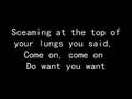 Do, What, You, Want, Ok, Go, Lyrics 