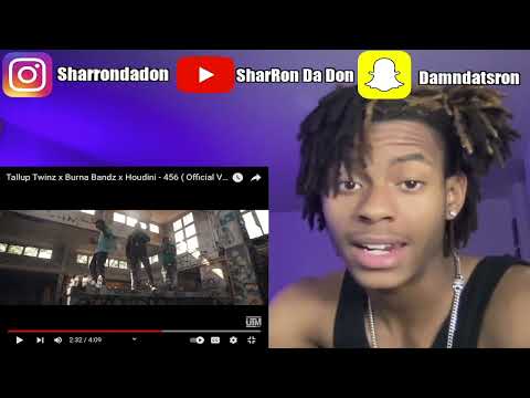 "456" Tallup Twinz x Houdini x Burna Bandz REACTION