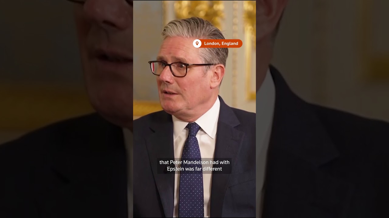 Starmer on Mandelson's Epstein email revelations