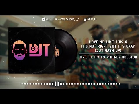 Tinie Tempah x Whitney Houston - Love Me Like This x It's Not Right But It's Okay (DJT Mash Up)
