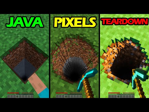 Java vs Pixels vs Teardown