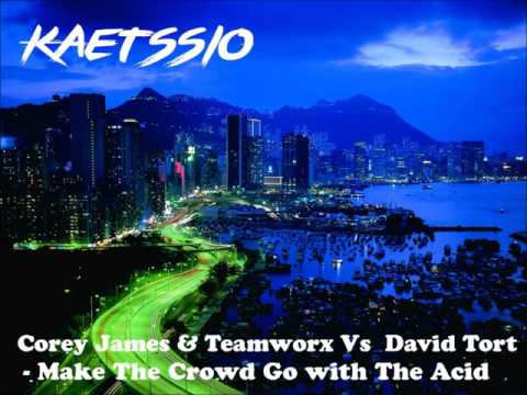 Corey James & Teamworx Vs David Tort - Make The Crowd Go with The Acid ( Kaetssio Mashup )