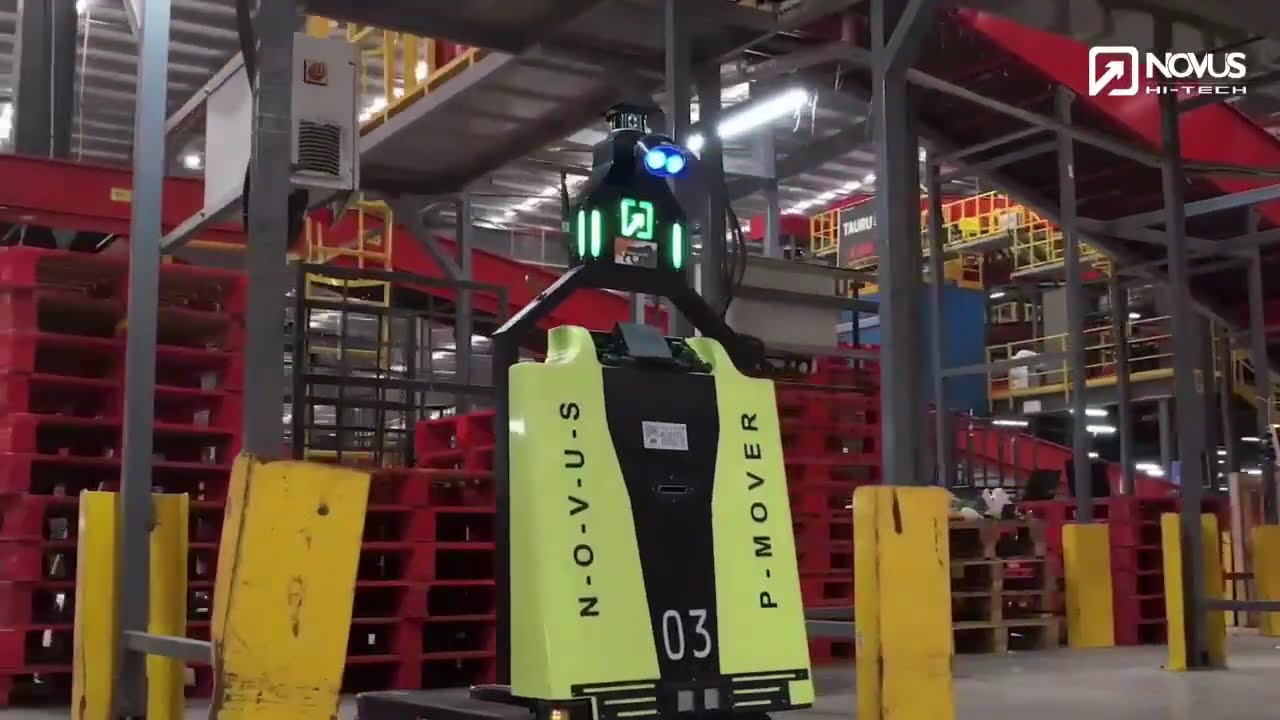 Intralogistics Redefined with Novus Robots