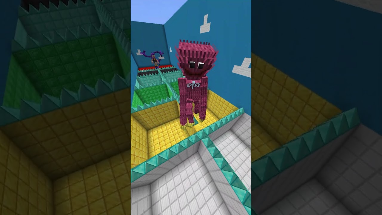 Poppy Playtime Chapter 5 High Jumps 😇 Part 1 #minecraft #poppyplaytime