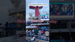 Throwback Thursday: Carnival Radiance Sail Away Party Revisited! #travel #shorts #cruiseship #dance