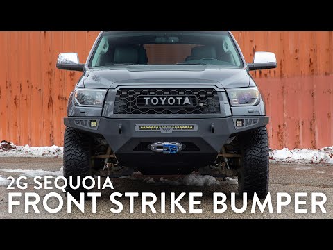 2nd Gen Sequoia Front Strike Bumper Install