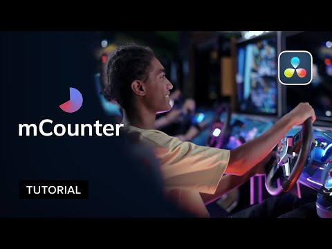mCounter DVR Tutorial — Adding neat and clean numerical info presets to your edits — MotionVFX