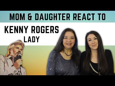 Kenny Rogers "Lady" REACTION Video | first time hearing this song