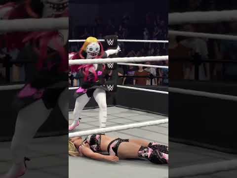 Introducing Lilly based of Alexa Bliss doll 🖤Found under #Lilly #Bliss #Nyxx 🖤 #wwe2k25 #WWE