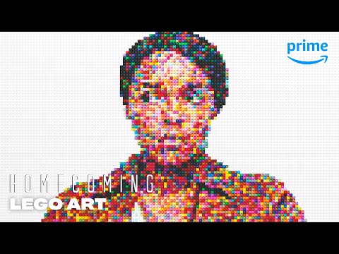 ジャネル・モナエ レゴアート タイムラプス｜プライムビデオ (Janelle Monae Lego Art Time Lapse | Prime Video)
