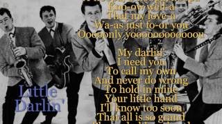 The Diamonds - Little darlin&#39; (lyric video) [HQ]