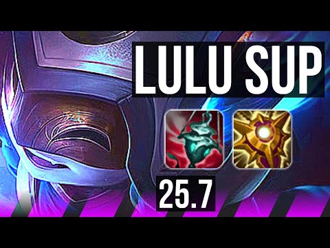 LULU & Vayne vs SWAIN & Caitlyn (SUP) | 15k DMG | EUNE Master | 25.7