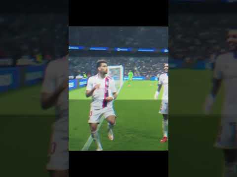 What a celebration of a Olympique Lyonnais 🇫🇷 player ? #lyon