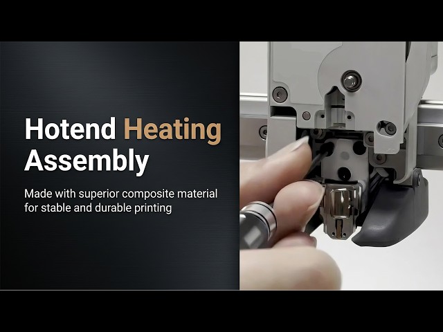 Vídeo relacionado con 2 unidades 0,4 mm + 0,6 mm Hotend Kit para Bambu Lab A1/A1 Mini, Kit Hotend actualizado para impresora 3D Bambu Lab A1/A1, montaje Hot End 0,4/0,6 mm, boquilla de acero endurecido y calcetín de