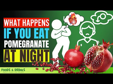 Eating Pomegranate At Night Benefits (Doctors Never Say These 11 Health Benefits Of Pomegranate)