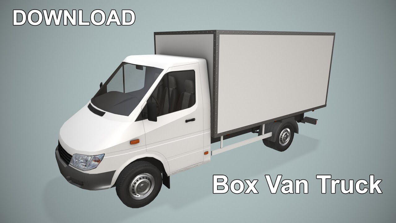 Furgone furgone --414-- Modello 3D