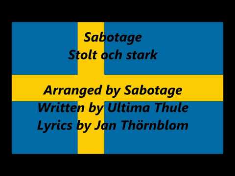 Sabotage - Stolt och stark - Cover of Ultima Thule