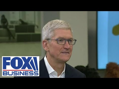 獨家。蘋果公司CEO蒂姆-庫克談冠狀病毒，與特朗普合作 (Exclusive: Apple CEO Tim Cook talks coronavirus, working with Trump)