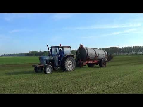 Landb. Damme J - Ronsele - Ford 4000 met aalton