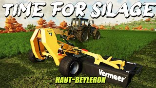 My First Silage Pit in Farming Simulator 22 | Haut-Beyleron | Episode 24