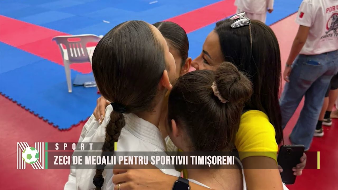 Zeci de medalii pentru sportivii timișoreni