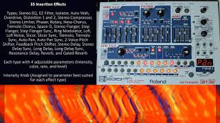 Video thumbnail for Roland SH-32 Demo Songs Desktop Synthesizer Drum Machine Groovebox by René Feuerlein