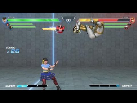 Power Rangers - Battle for The Grid (testing new characters)