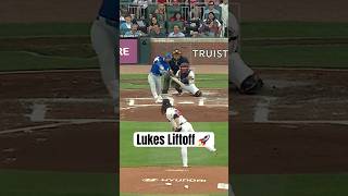 Nathan Lukes crushes his first home run of the season ‼️ #MLB #BlueJays