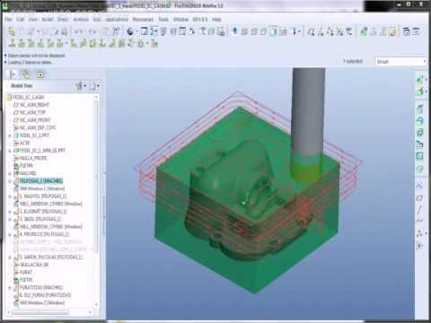 ProEngineer Milling operation