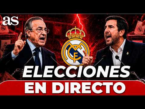🔴 EN DIRECTO: ELECCIONES REAL MADRID | ¿Florentino o Riquelme? Última hora desde Valdebebas