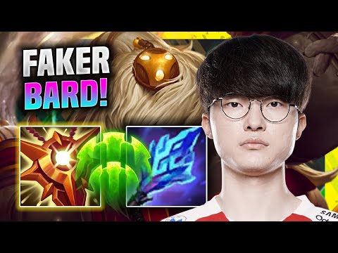 FAKER IS SO GOOD WITH BARD! - T1 Faker Plays Bard Support vs Tahm Kench! | Season 11
