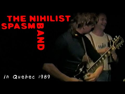 Nihilist Spasm Band in Quebec 1989 (HD)