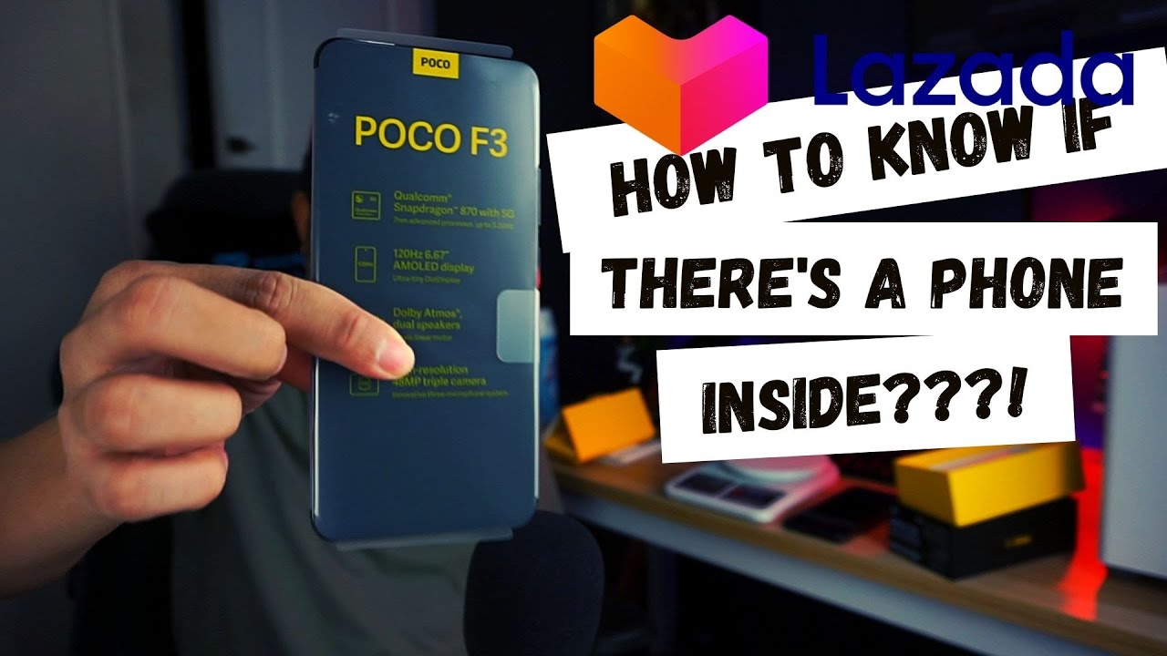 Poco F3 Unboxing and First Impression ordered form Lazada PH