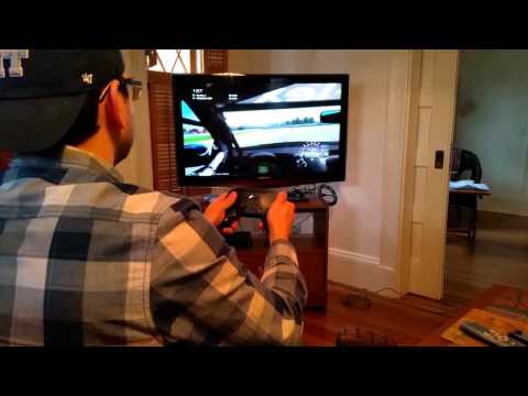 Grid Autosport on TV Steam Link+Controller(using Gyro!!) @ULTRA 1080P