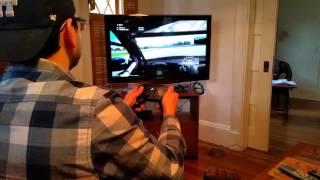 Grid Autosport on TV Steam Link+Controller(using Gyro!!) @ULTRA 1080P