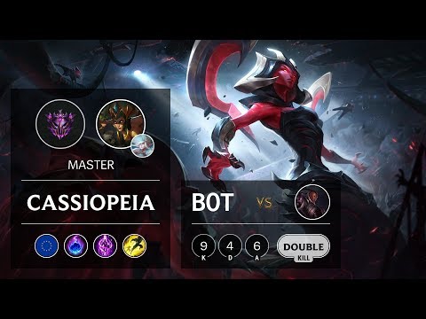 Cassiopeia Bot vs Lucian - EUW Master Patch 9.21